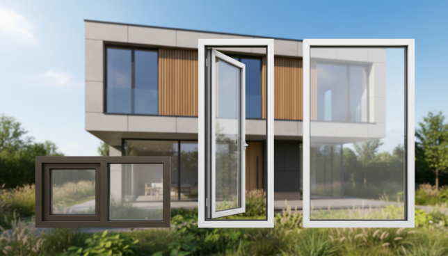 Fensterauswahl für Neubau