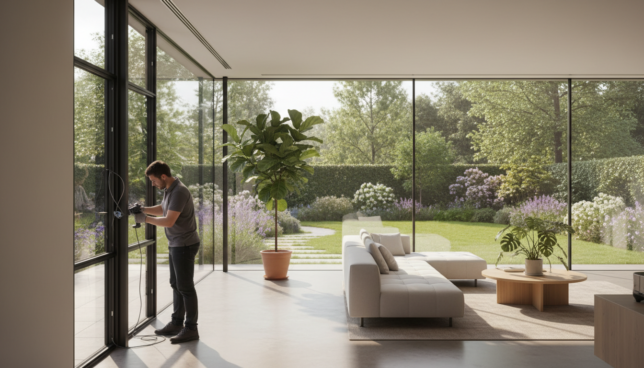 Fensterkonstruktionen Einbau